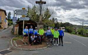  Sortie cyclo au col des Echarmeaux du 19 avril.
